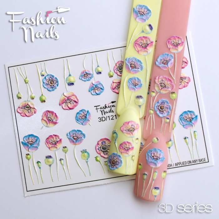 Fashion Nails Слайдер-дизайн 3d 121*