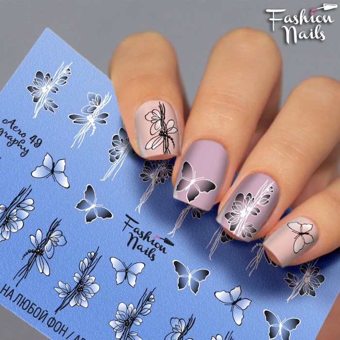 Fashion Nails Слайдер-дизайн AeroGraphy 049*