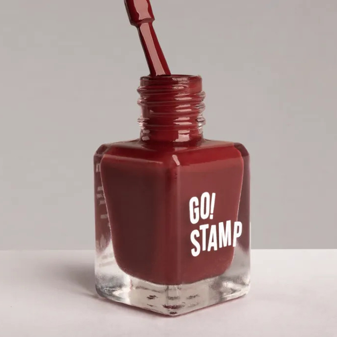 Go Stamp Лак для стемпинга 103 Bordeaux (6 мл)