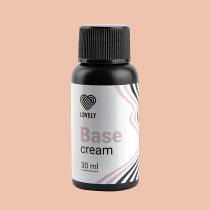Lovely База камуфлирующая оттенок кремовый Base Cream (30 мл)*