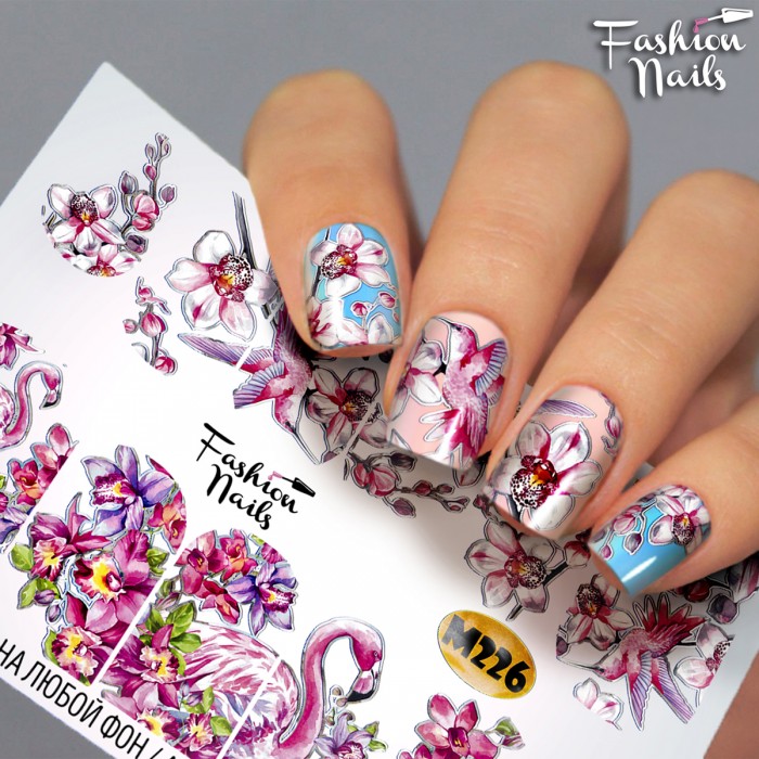 Fashion Nails Слайдер-дизайн Metallic 226*