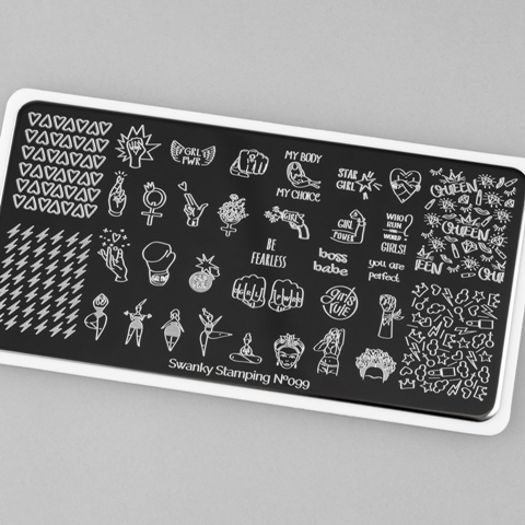 Swanky Stamping Пластина 099 (33)*