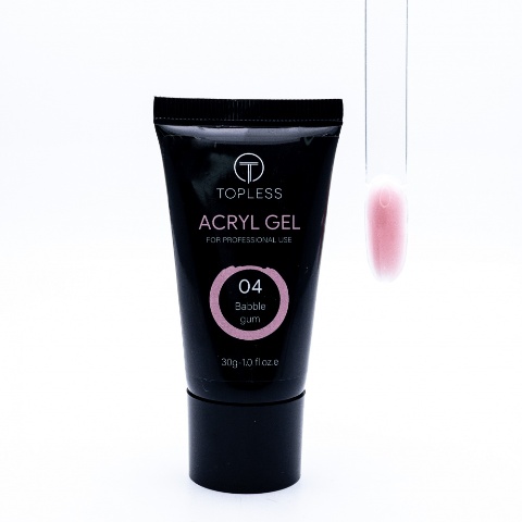 TOPLESS Acryl Gel 04 Babble Gum (30 мл)