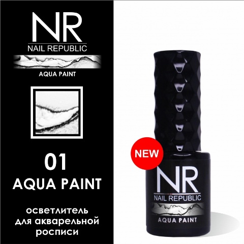 Nail Republic Aqua Paint 01     (10 ) *