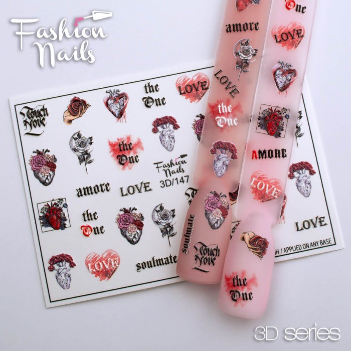Fashion Nails Слайдер-дизайн 3d 147*