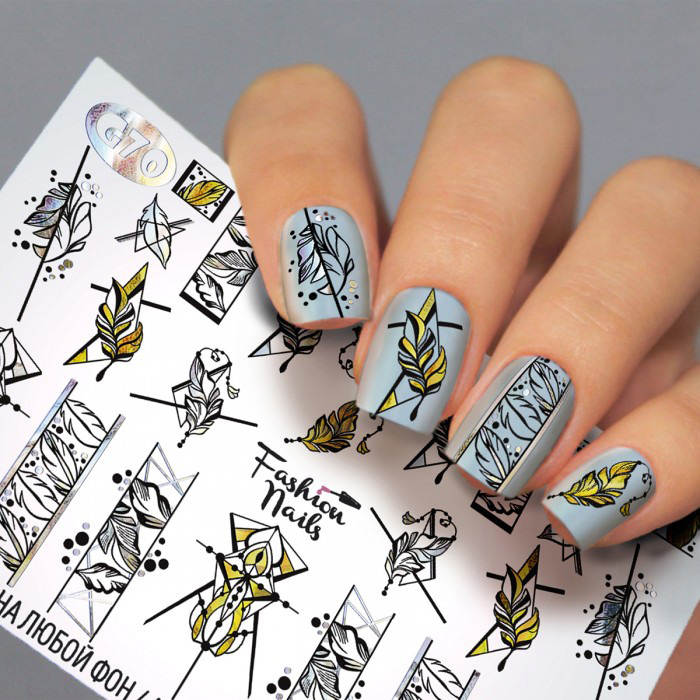 Fashion Nails Слайдер-дизайн Galaxy 070*