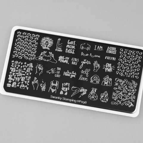 Swanky Stamping Пластина 098 (33)*