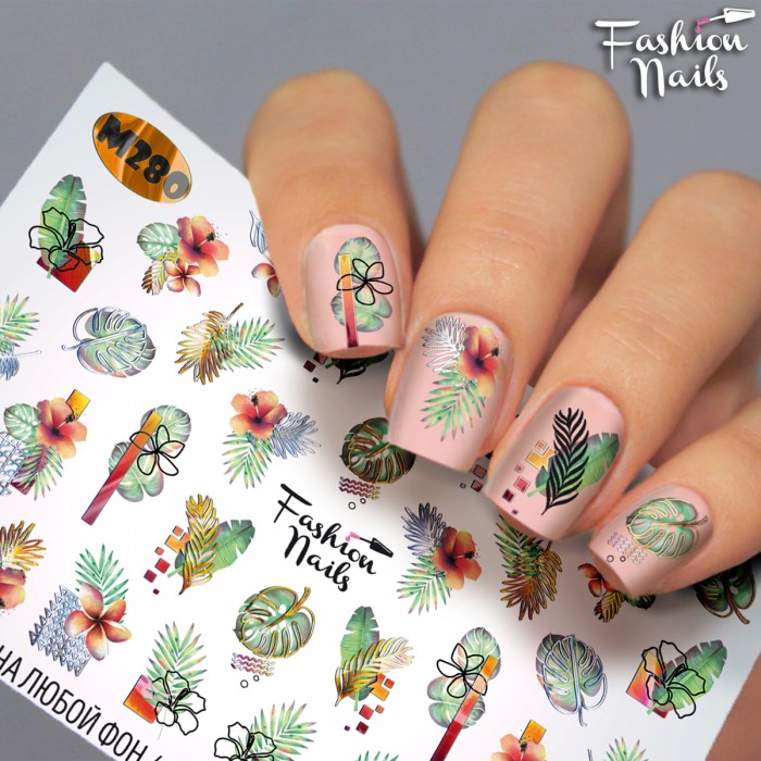 Fashion Nails Слайдер-дизайн Metallic 280*