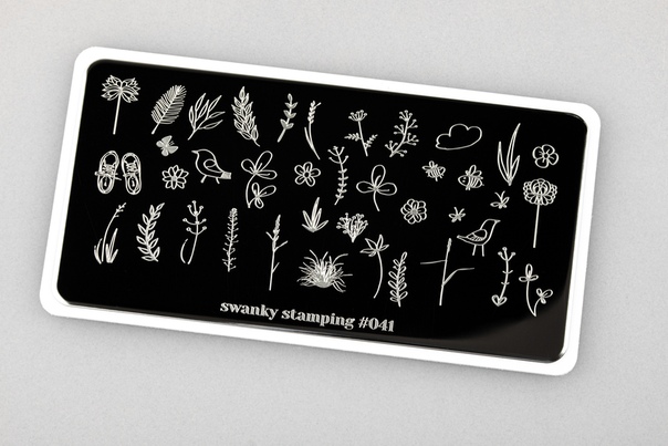 Swanky Stamping Пластина 041*