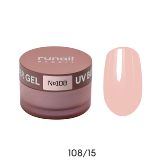 ruNail Expert УФ-гель моделирующий №108 (15 г) 