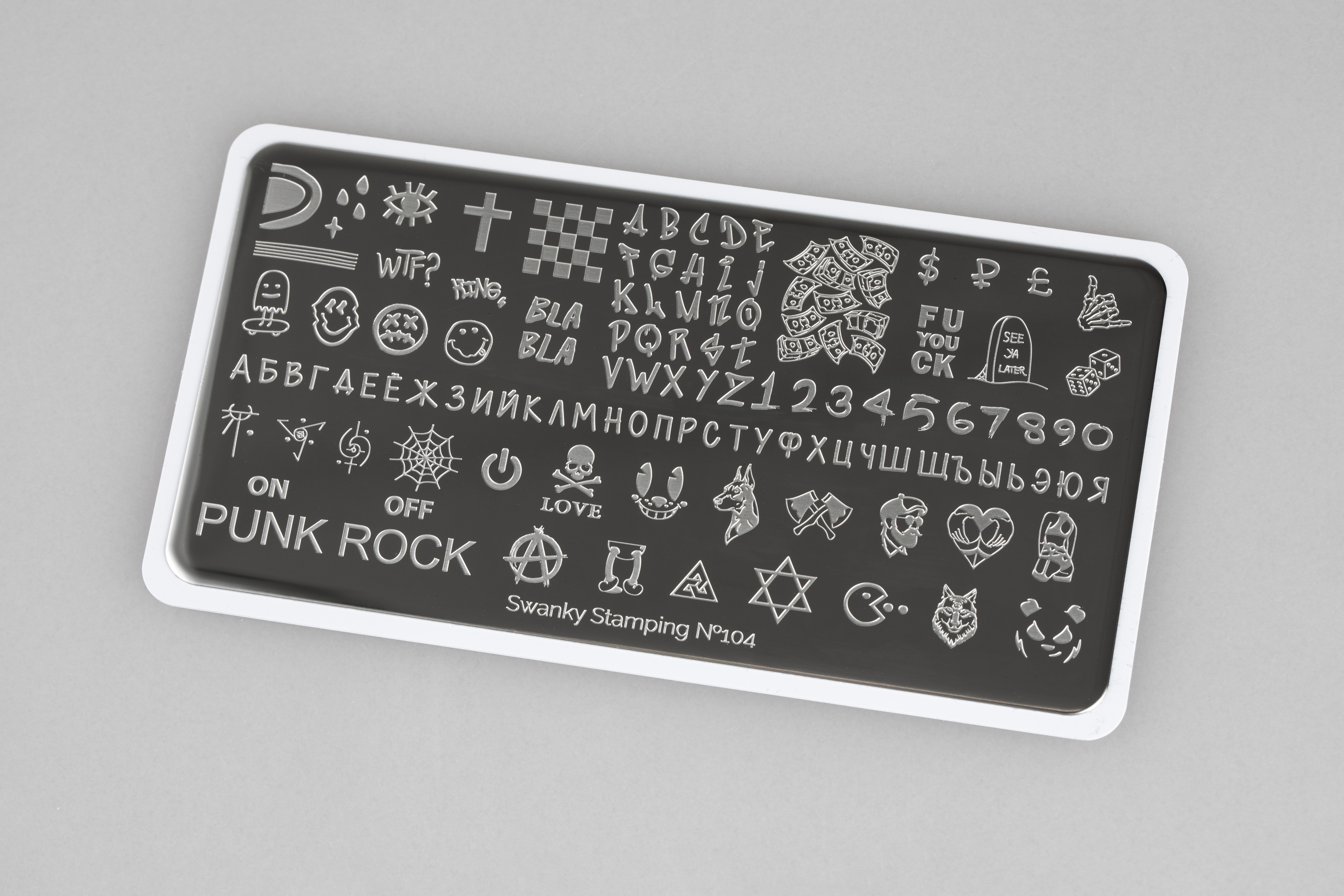 Swanky Stamping Пластина 104 (33)*