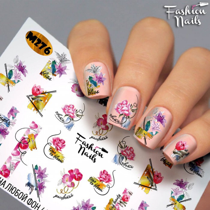 Fashion Nails Слайдер-дизайн Metallic 276*