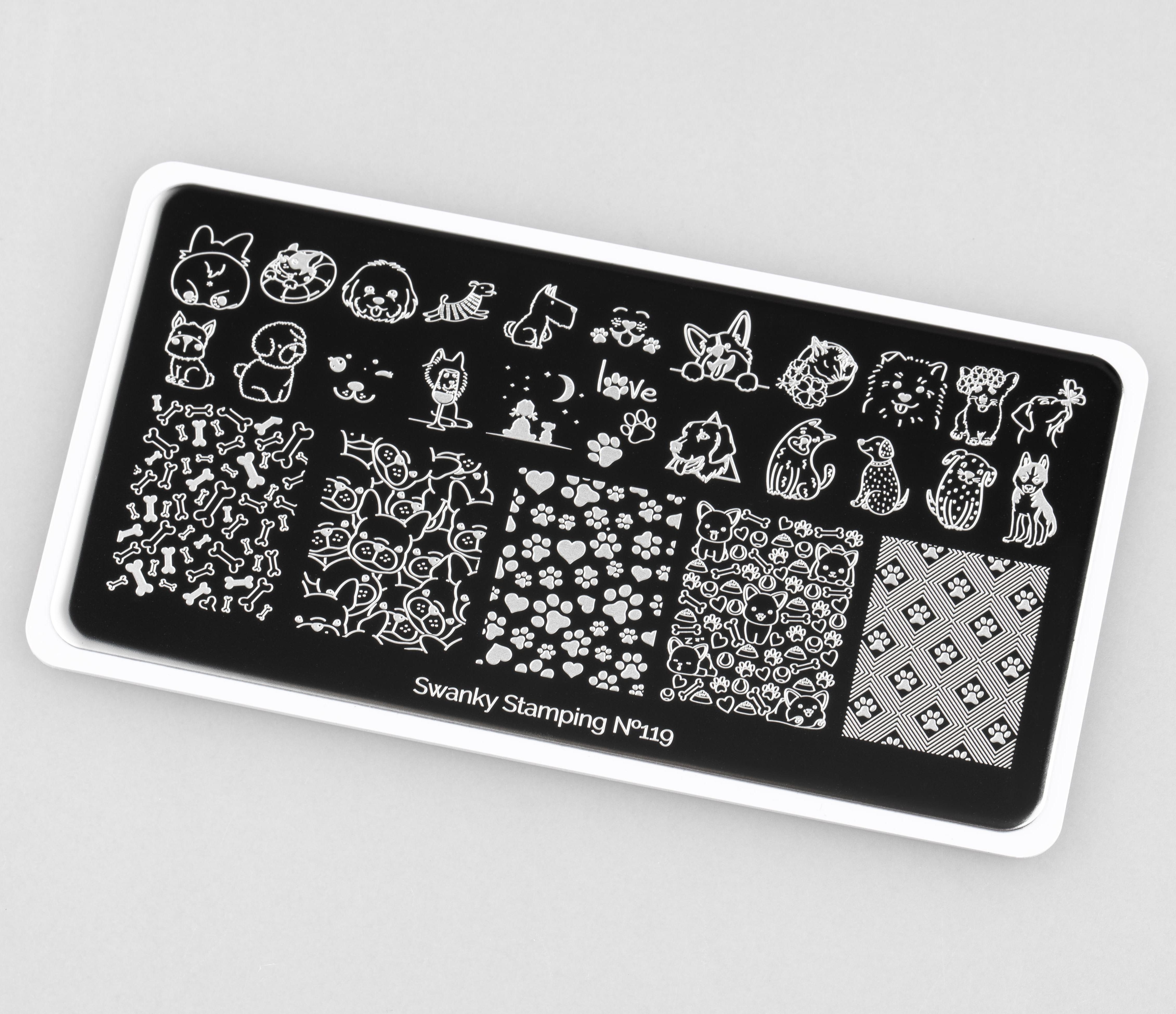 Swanky Stamping Пластина 119*
