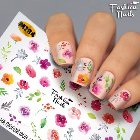 Fashion Nails Слайдер-дизайн Metallic 284*