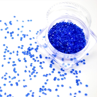 Хрустальная крошка SAPPHIRE в баночке