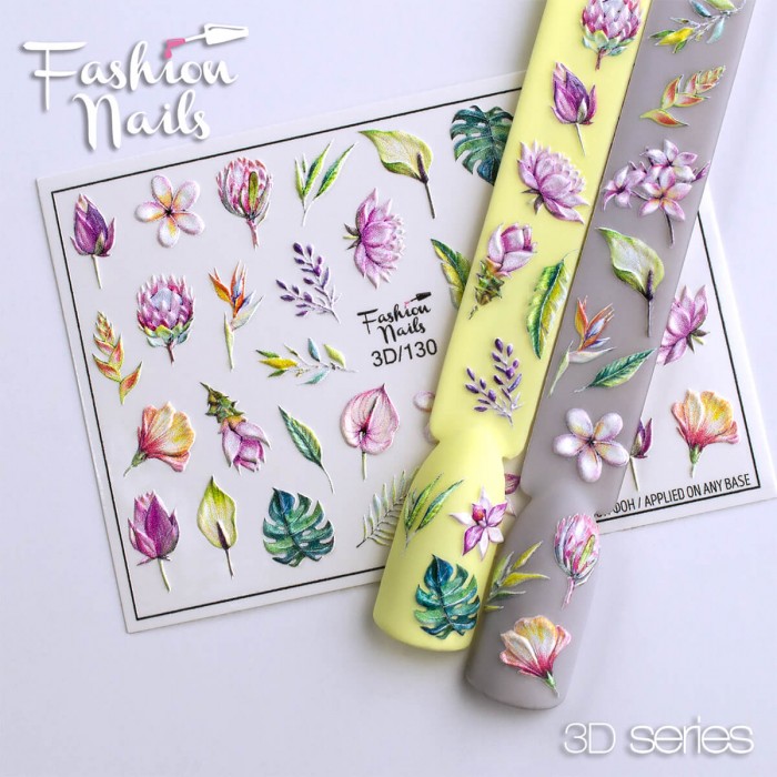 Fashion Nails Слайдер-дизайн 3d 130*