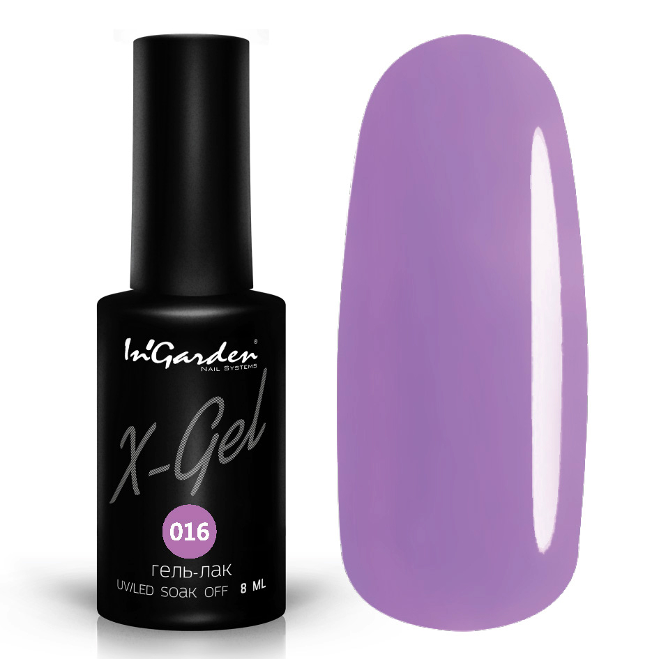 InGarden Гель-лак X-Gel №016 (8 мл)
