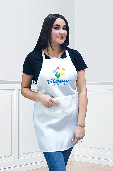 Bloom Фартук белый