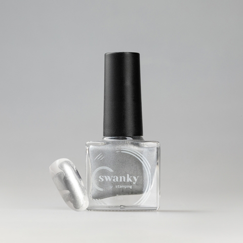 Swanky Stamping Акварельные краски PM04 Серебро (5 мл)*