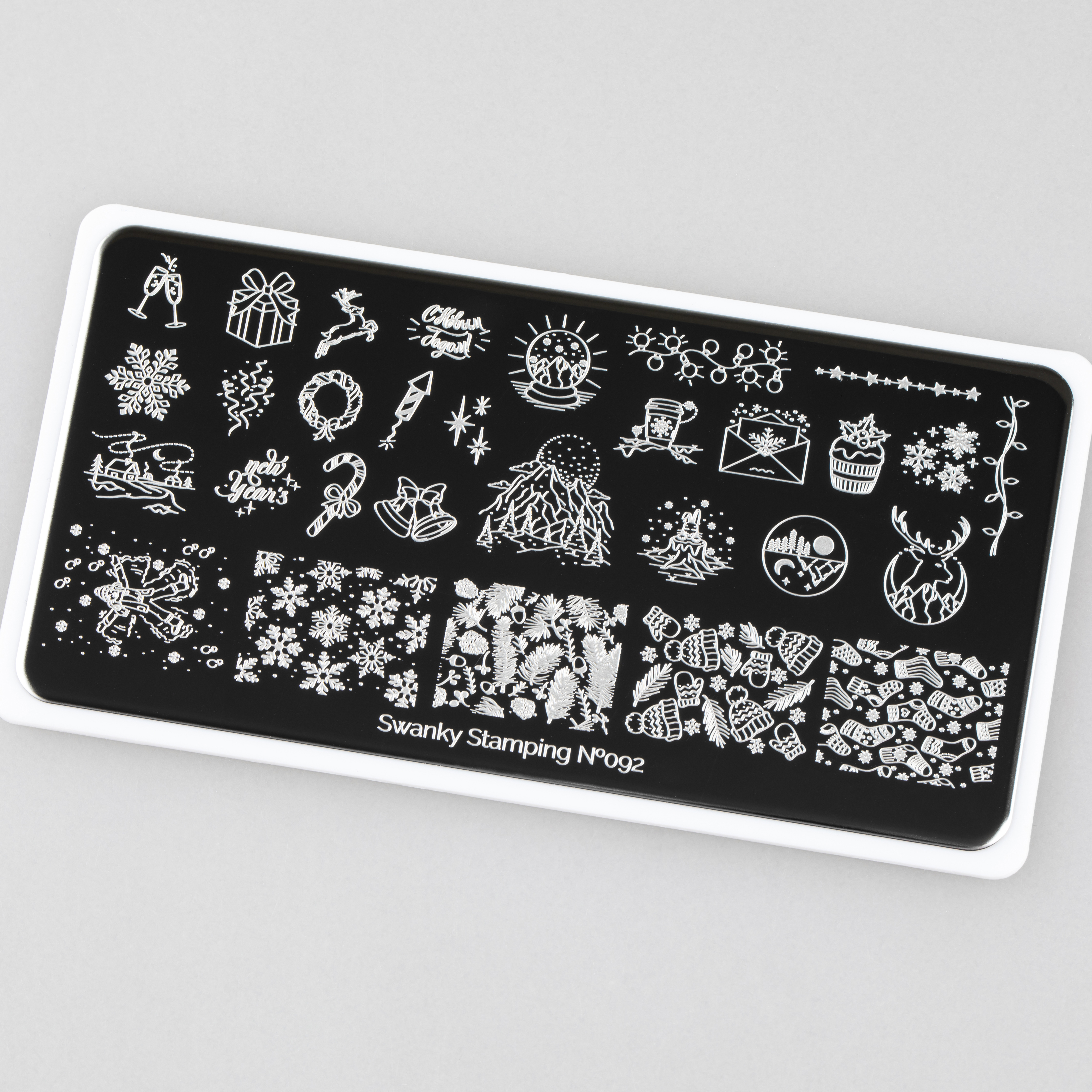 Swanky Stamping Пластина 092 (33)**