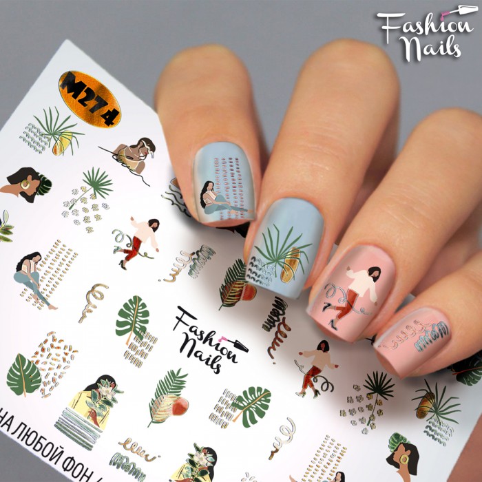 Fashion Nails Слайдер-дизайн Metallic 274*
