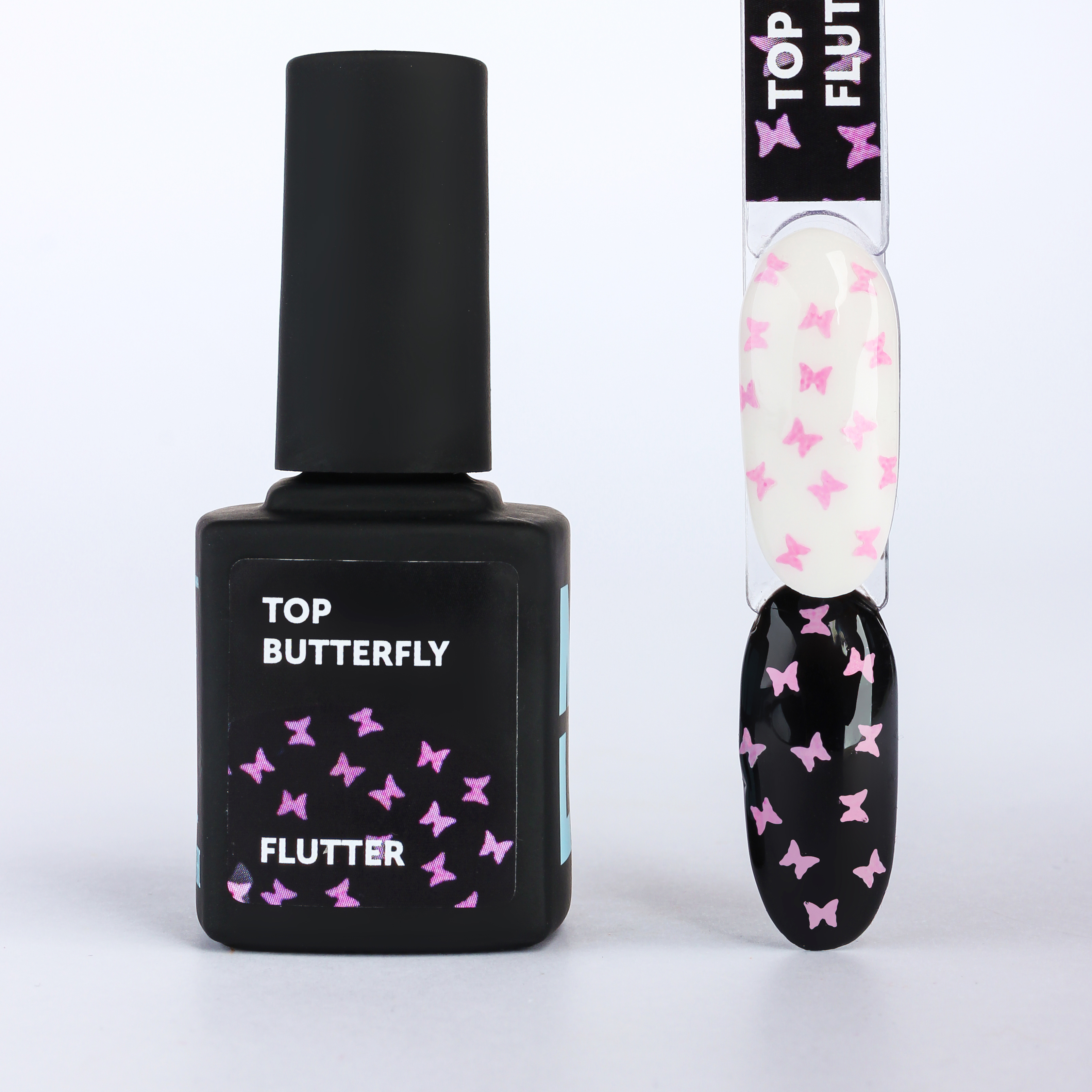 Milk Top Butterfly Art Effect Flutter (9 )