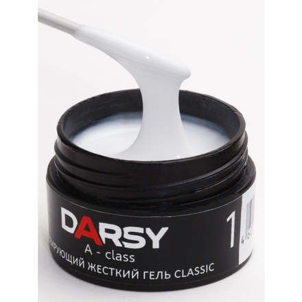 DARSY Гель моделирующий жесткий CLASSIC №001 (15 мл)