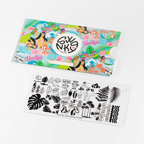 Swanky Stamping Пластина 166*