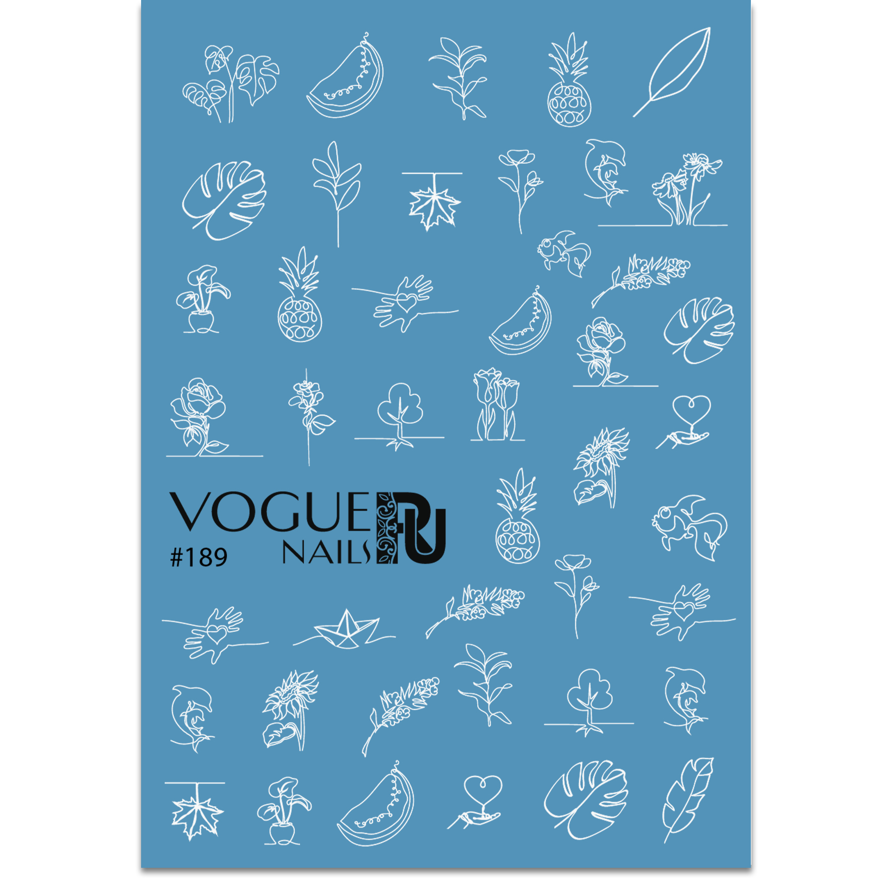 Vogue Nails Слайдер-дизайн #189*