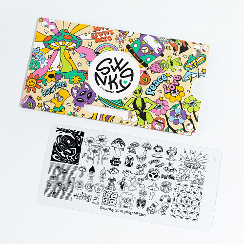 Swanky Stamping Пластина 160*
