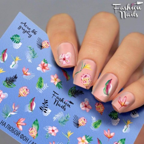 Fashion Nails Слайдер-дизайн AeroGraphy 056*