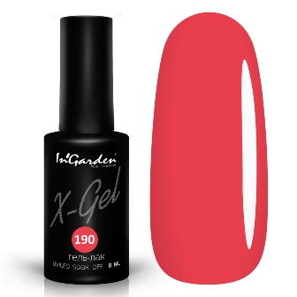 InGarden Гель-лак X-Gel №190 (8 мл)