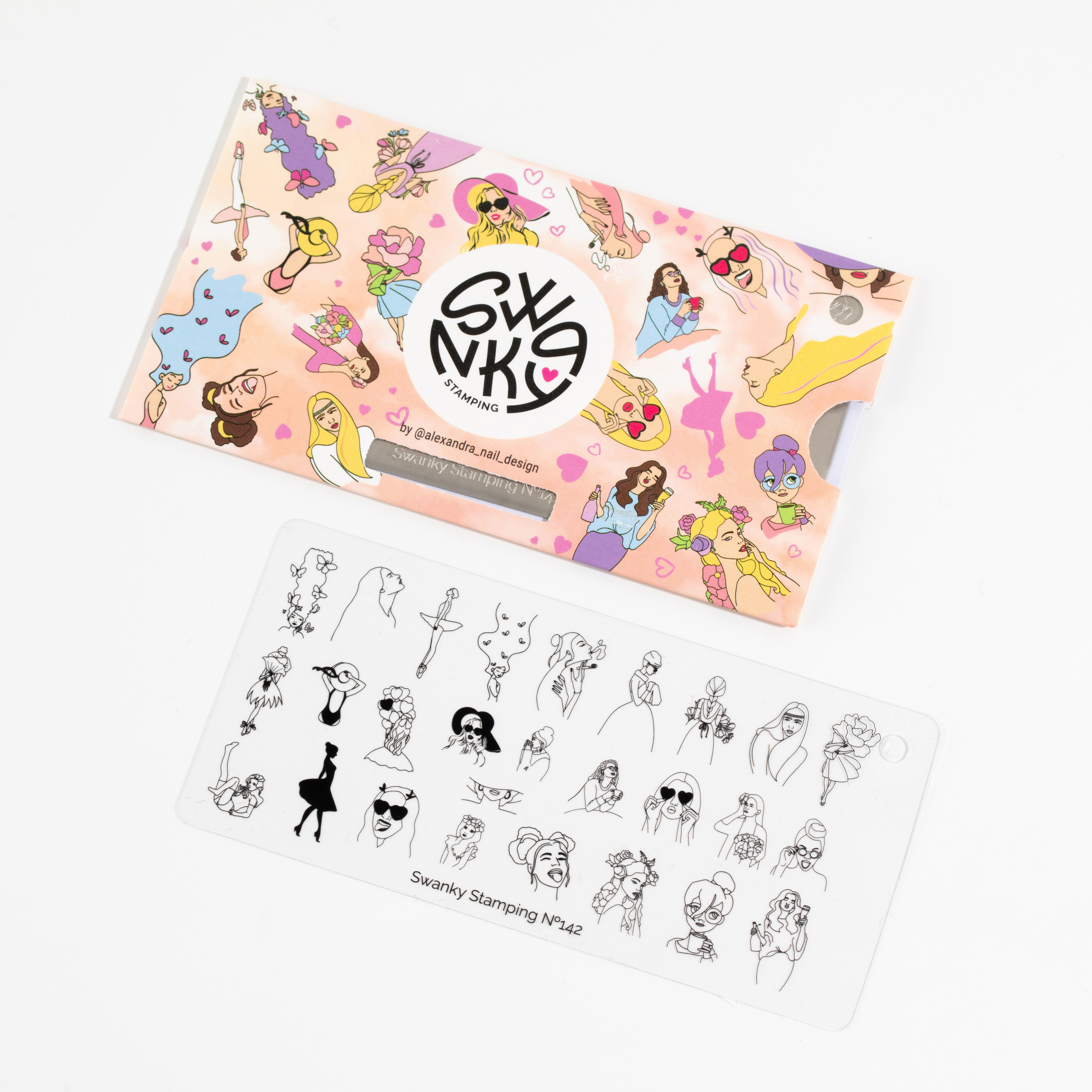 Swanky Stamping Пластина 142*