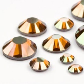 Стразы CRISTALL COPPER (100шт) ss 8