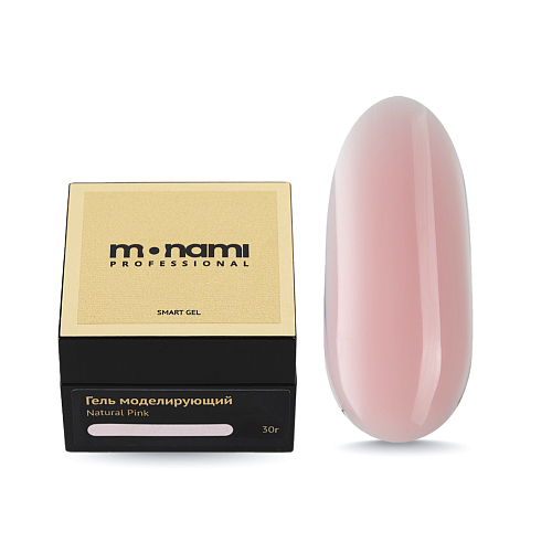 Monami Гель моделирующий Smart Natural Pink (15 г)