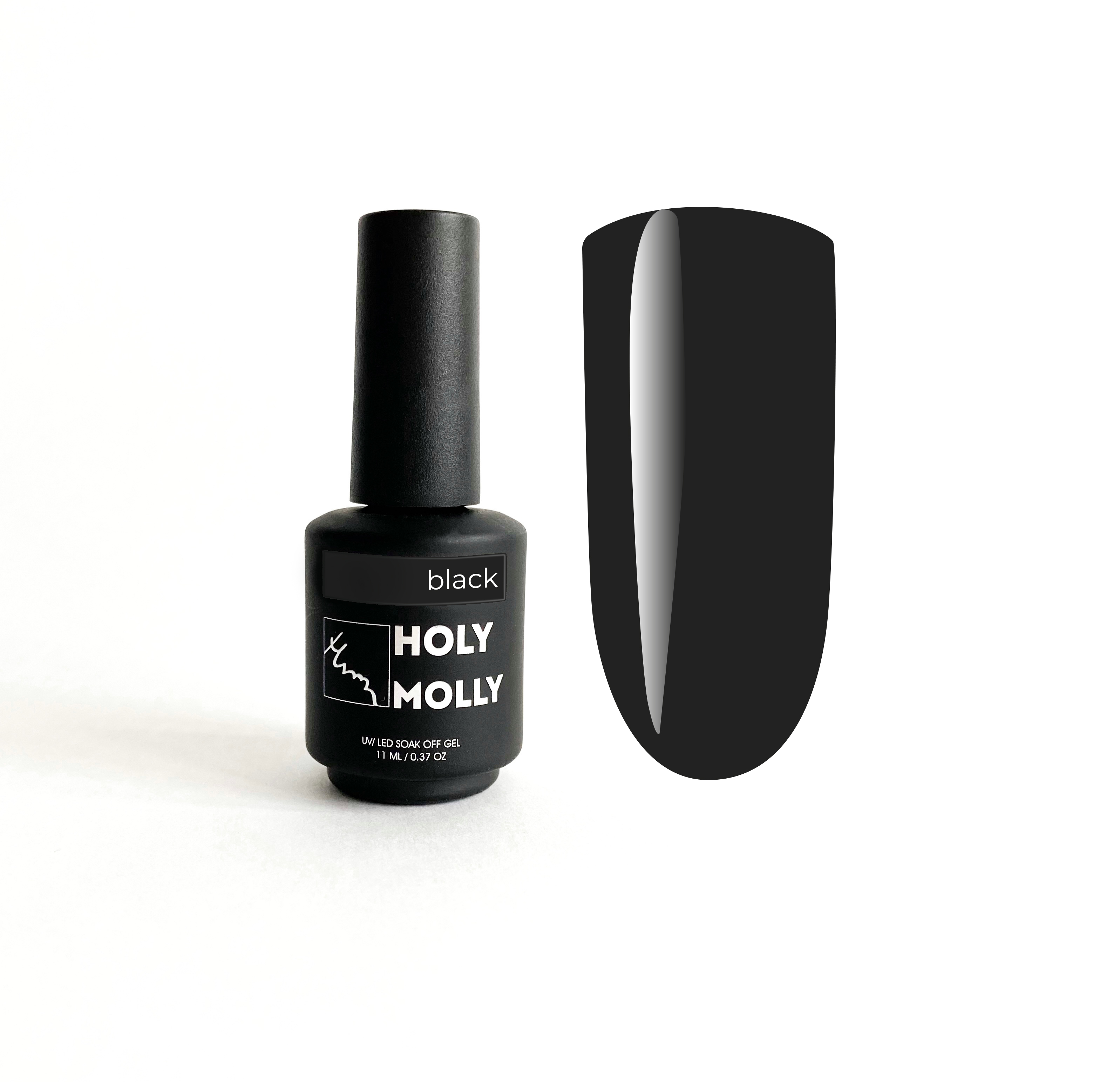 Holy Molly Гель-лак Black (11 мл)