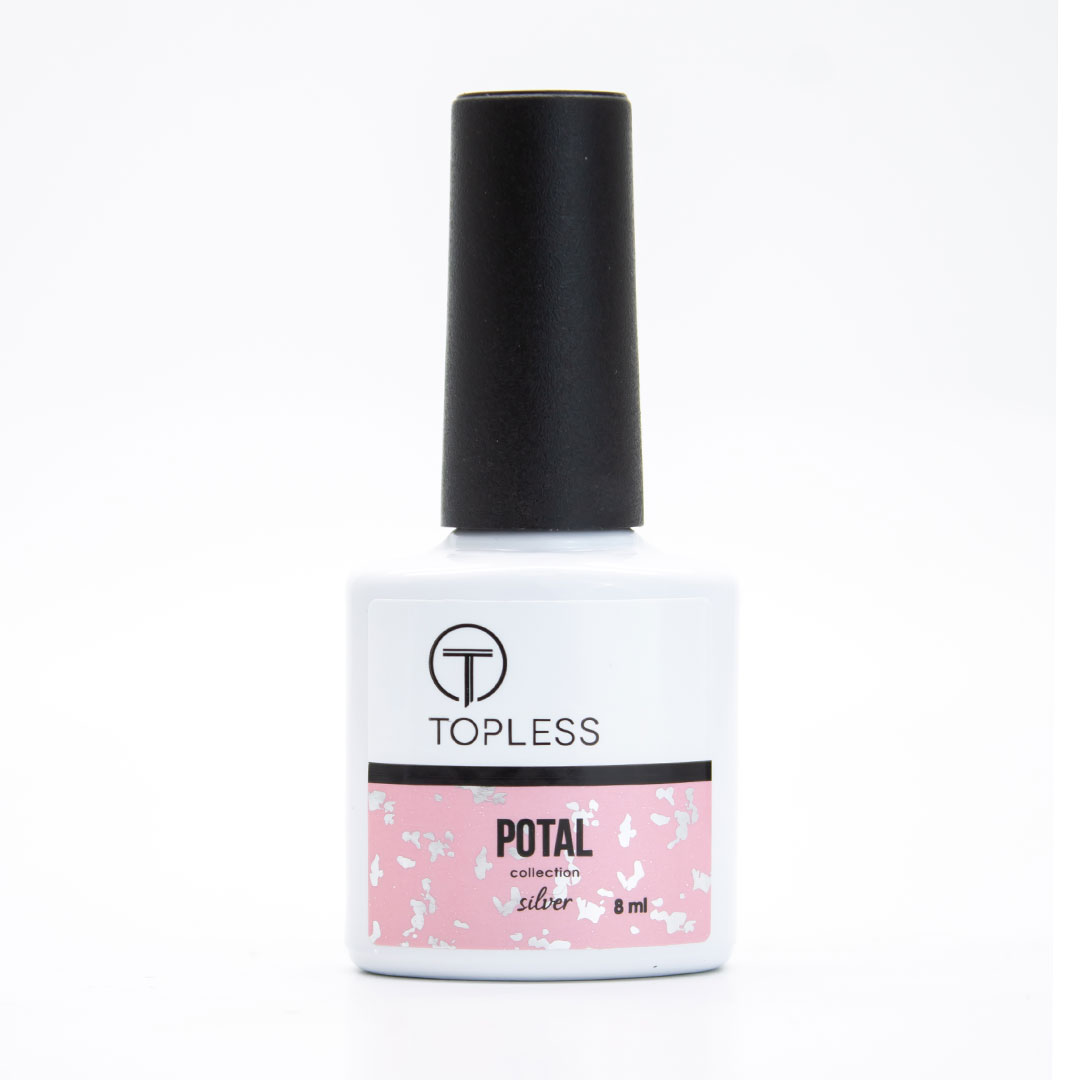TOPLESS Гель-лак Potal Silver 09 (8 мл) с/ф