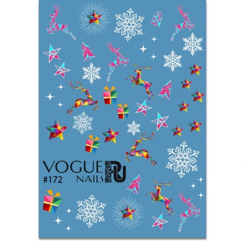Vogue Nails Зима Слайдер-дизайн #172*