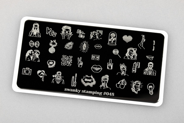 Swanky Stamping Пластина 048*
