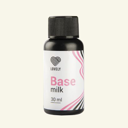 Lovely База камуфлирующая оттенок молочный Base Milk (30 мл)