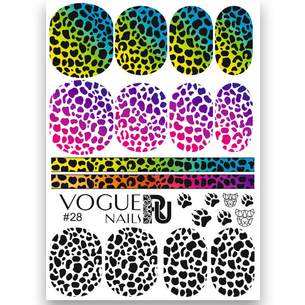 Vogue Nails Слайдер-дизайн #028*