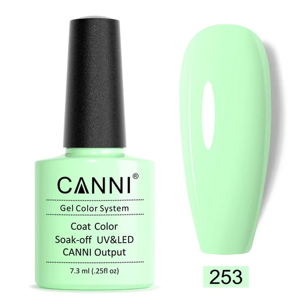 CANNI Гель-лак №253 (7,3 мл)