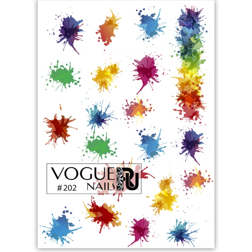 Vogue Nails Слайдер-дизайн #202*