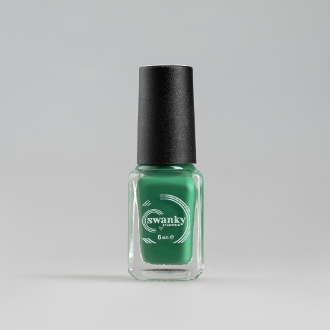 Swanky Stamping Лак для стемпинга S58 изумруд (6 мл)