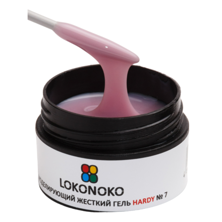 LOKONOKO Гель моделирующий жесткий HARDY №007 (15 мл)