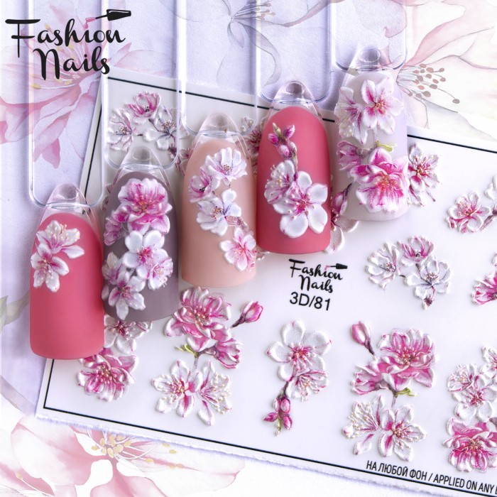 Fashion Nails Слайдер-дизайн 3d 081*