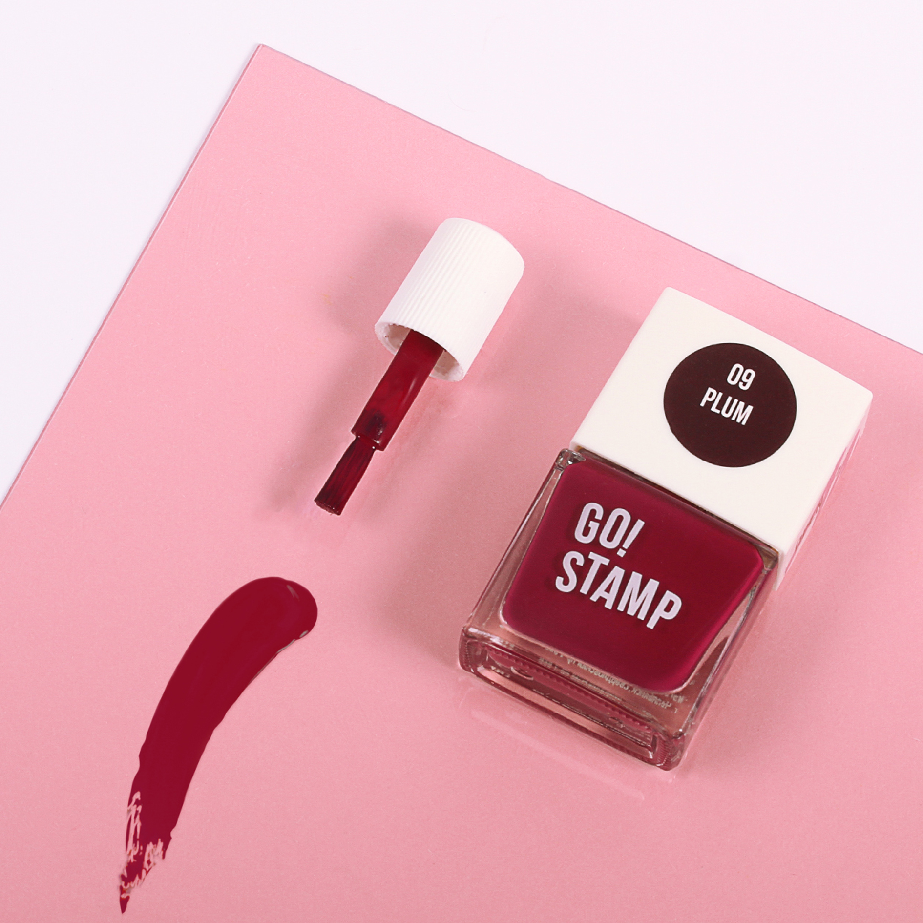 Go Stamp Лак для стемпинга 09 Plum (11 мл)*
