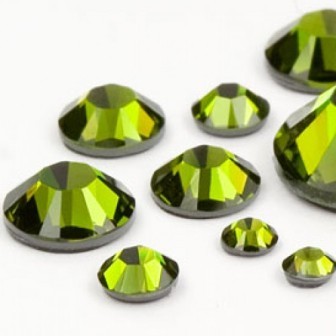 Стразы OLIVINE (100 шт) ss 6