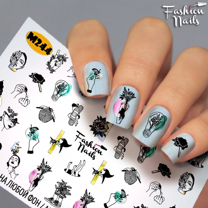 Fashion Nails Слайдер-дизайн Metallic 244*