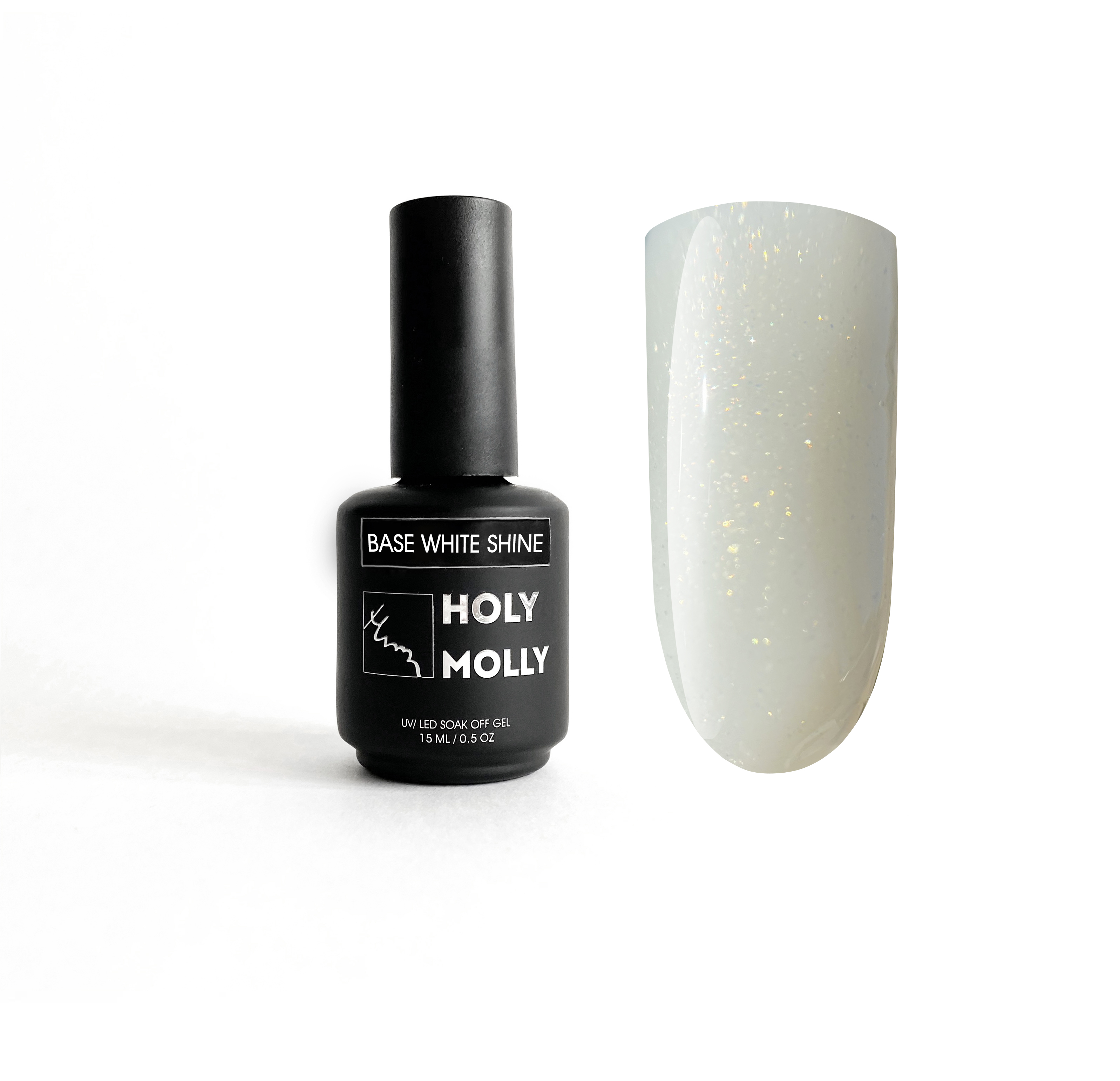 Holy Molly Base White Shine (15 мл)*